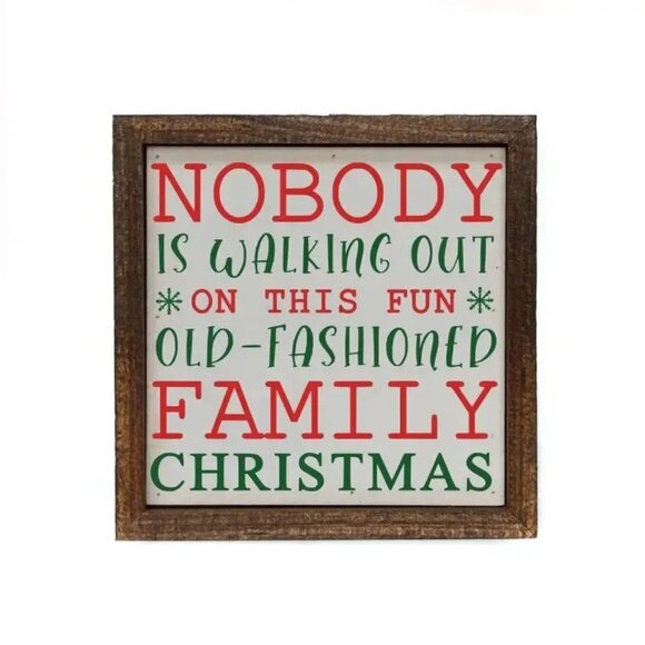 ($20) Christmas Vacation Box Signs - Picture 1 of 3